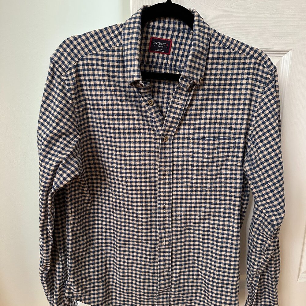 UNTUCKit Small Men's Flannel Shirt
